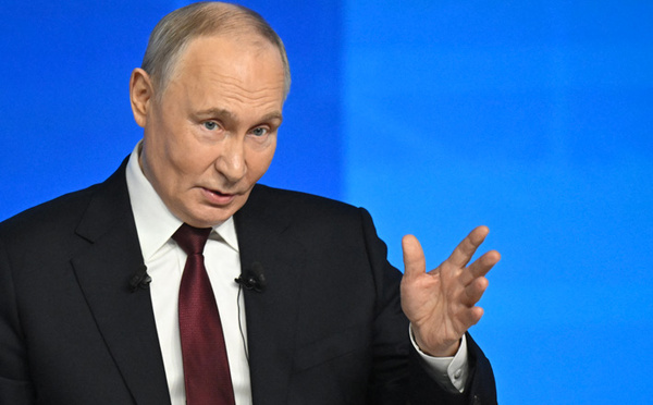 Guerre en Ukraine : Poutine assure que "la balle est dans le camp" de ses adversaires