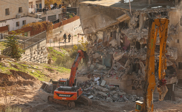 A Jérusalem-Est, des Palestiniens démunis face aux bulldozers israéliens