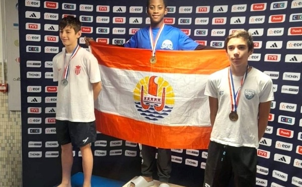 Natation – Les benjamins tahitiens brillent à Dunkerque