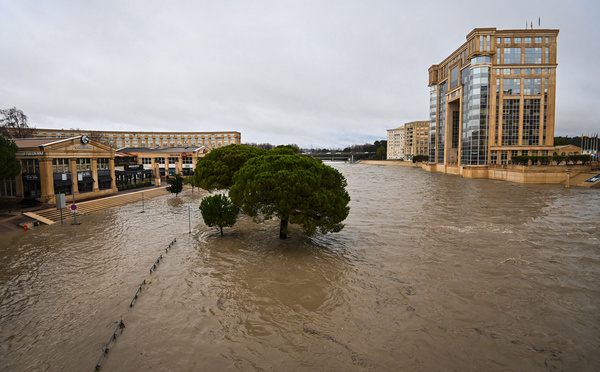 L'Hérault sort de la vigilance orange crues, épisode neigeux attendu en Ardèche et dans la Drôme