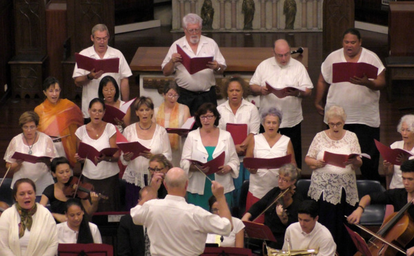 La chorale de l’université chante en public ce week-end