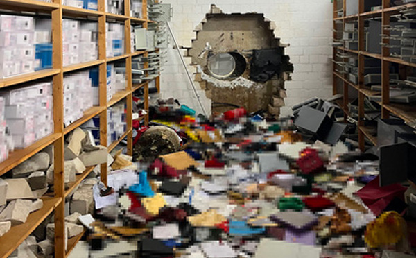 Allemagne : braquage spectaculaire d'une banque, préjudice estimé à 30 millions d'euros par la police