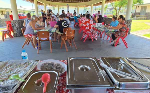 Un repas et du réconfort pour les sinistrés