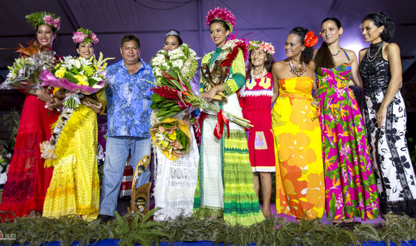 Vanille Guyot-Sionnest a été élue Miss Papara 2016