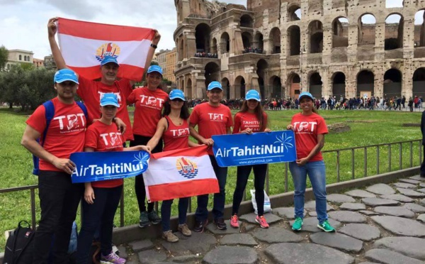 Marathon : Des tahitiens au Colisée