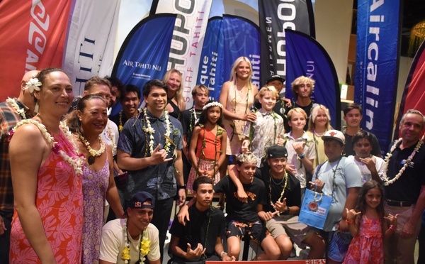 Le surf polynésien fête ses champions