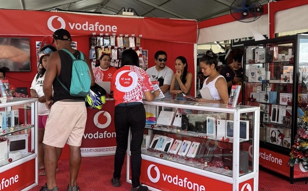 Vodafone assoit sa domination sur l'internet mobile en Polynésie française