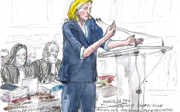 À son procès en appel, Le Pen conteste tout "système" de détournement de fonds