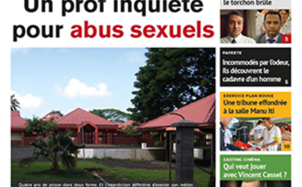 TAHITI INFOS N°649 du 27 avril 2016