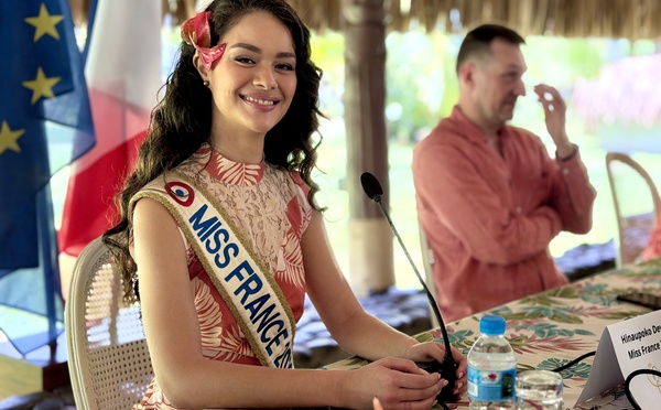 Hinaupoko Devèze, Miss France :  “Ça ne dure qu’un an, alors je profite pleinement”