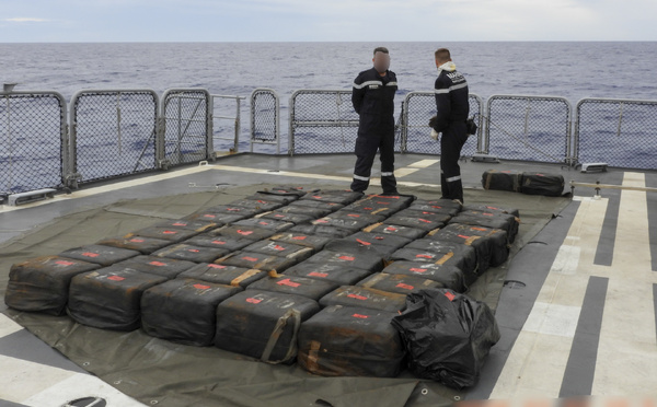 ​Saisie de 4,24 tonnes de cocaïne en haute-mer