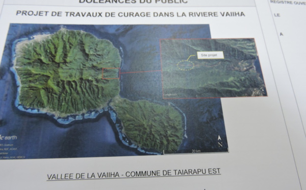 Vallée de la Vaiiha : les enrochements et les travaux d'extraction, « principales causes des perturbations » 
