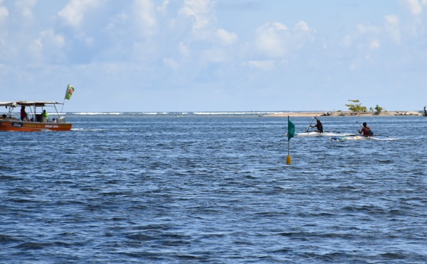 Une première journée de va’a intense