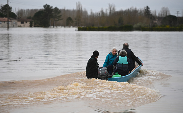 Crues: des habitants évacués le long de la Garonne, en vigilance rouge