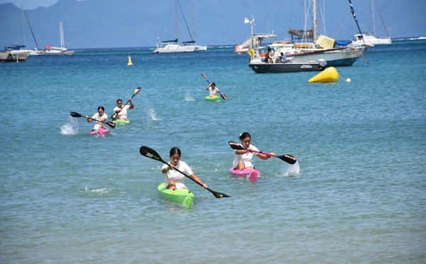 Le kayak surfski lance son sprint final