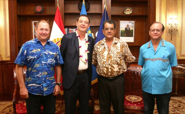Le Président s’entretient avec le président directeur général de l’IRD