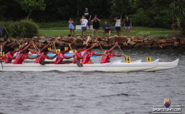 Va’a « World Sprint – J4 » : Enfin de l’or avec Mou’a Tamaiti no Papara (J) et Ruahatu (V)