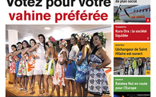 TAHITI INFOS N°659 du 12 mai 2016