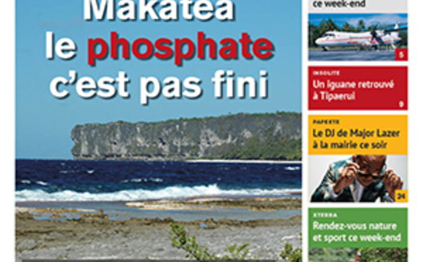 TAHITI INFOS N°660 du 13 mai 2016