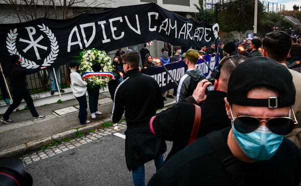 Des saluts nazis dans la marche pour Quentin Deranque, selon la préfecture