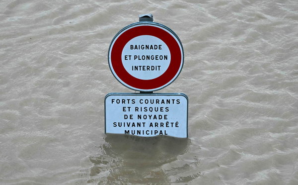 Météo: 40 jours de pluie d'affilée en France, le record s'interrompt, pas les crues