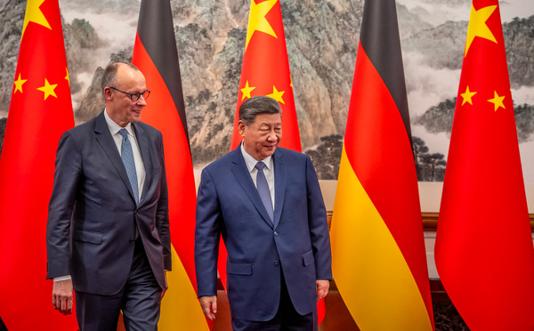 Merz annonce à Pékin une commande de 120 appareils à Airbus par la Chine