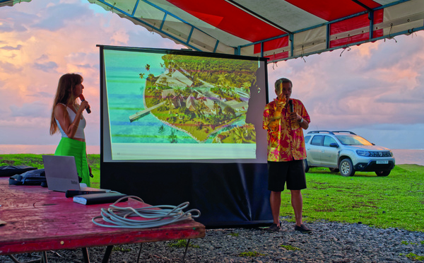 Taputapuātea : le projet “Te Ao o te po” présenté à la population