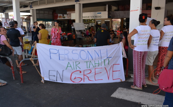 Air Tahiti : 30 millions de francs de perdus par jour de grève