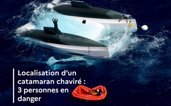 Sauvetage exceptionnel de 3 naufragés en mer