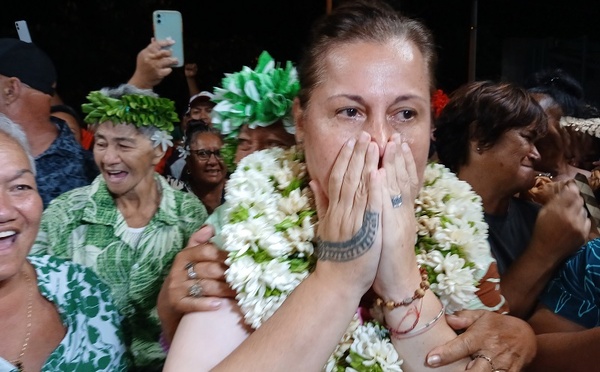 Tepuaraurii Teriitahi élue dès le premier tour à Paea