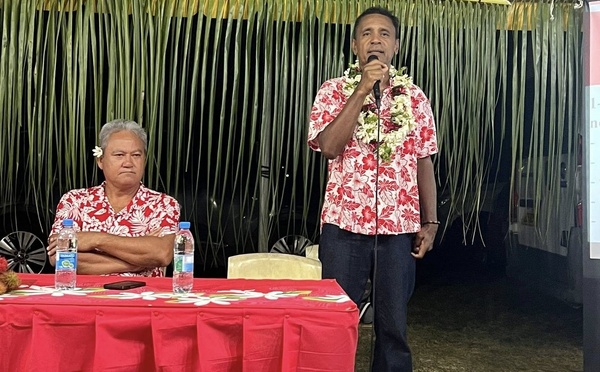 Troisième mandat pour Tearii Alpha