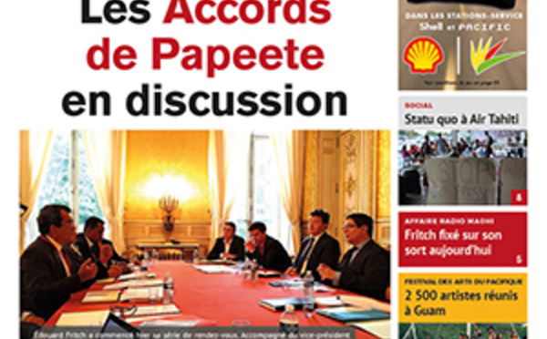 TAHITI INFOS N°666 du 24 mai 2016