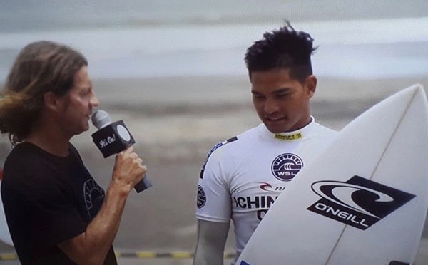 Surf pro – Ichinomiya Chiba Open : Mateia Hiquily et O’Neil Massin qualifiés pour le round 4