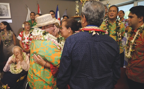 Reconduit à Punaauia, Simplicio Lissant veut une commune "solide" et "résiliente"