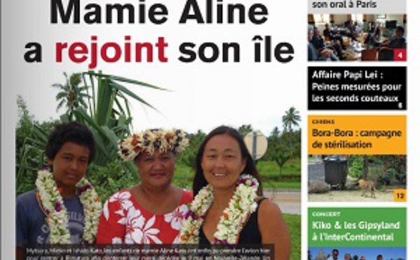 TAHITI INFOS N°668 du 26 mai 2016