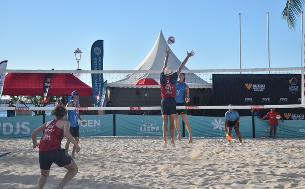 Répétition générale pour le Beach Volley