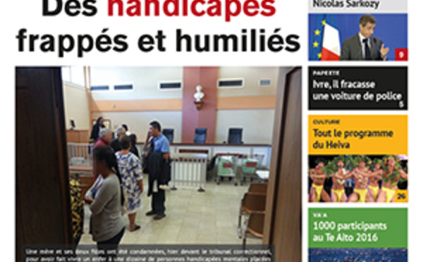 TAHITI INFOS N°672 du 1er juin 2016