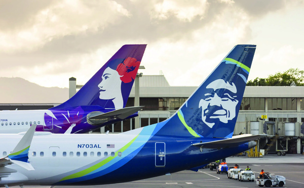 Alaska Airlines arrive au Fenua