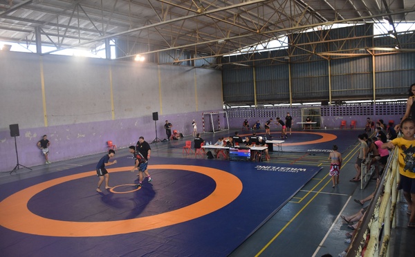 La lutte polynésienne se prépare pour les Jeux