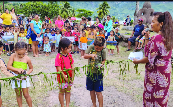 ​Une immertion dans l’artisanat marquisien pour les plus jeunes