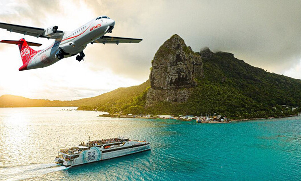 Cap sur Maupiti avec un billet avion-bateau unique