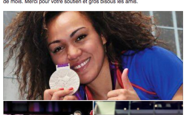 Anne-Caroline Graffe sur les banc des jeux olympiques à Rio