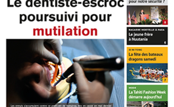 TAHITI INFOS N°677 du 8 juin 2016