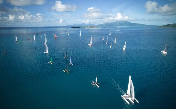 La voile tahitienne a le vent en poupe