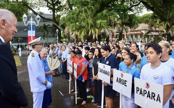 ​Le 8-mai célébré à Papeete