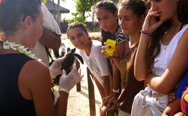 Des élèves incollables sur les océans