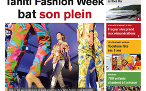 TAHITI INFOS N°679 du 10 juin 2016