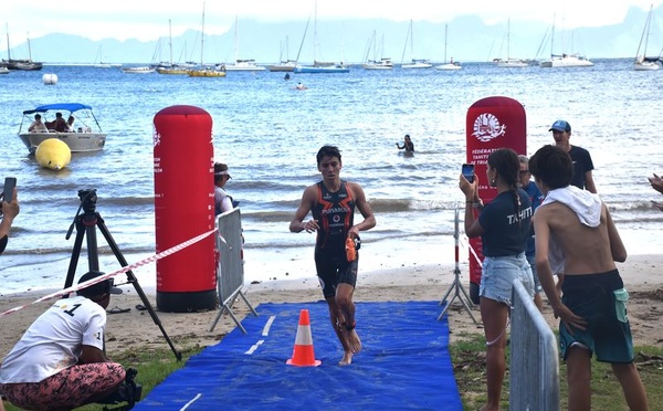 Du haut niveau sur l’aquathlon