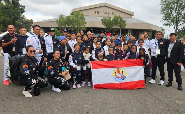 Le taekwondo polynésien rayonne à Los Angeles