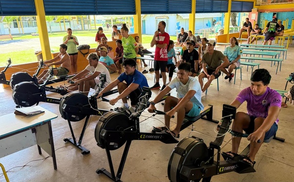 Aviron – Forte participation à la Ma’ohi Erg Race